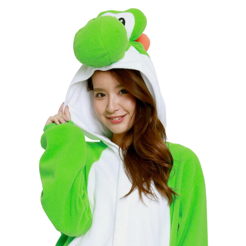 Pijama Kigurimi Yoshi (ADULTO E INFANTIL) + BRINDE GRÁTIS
