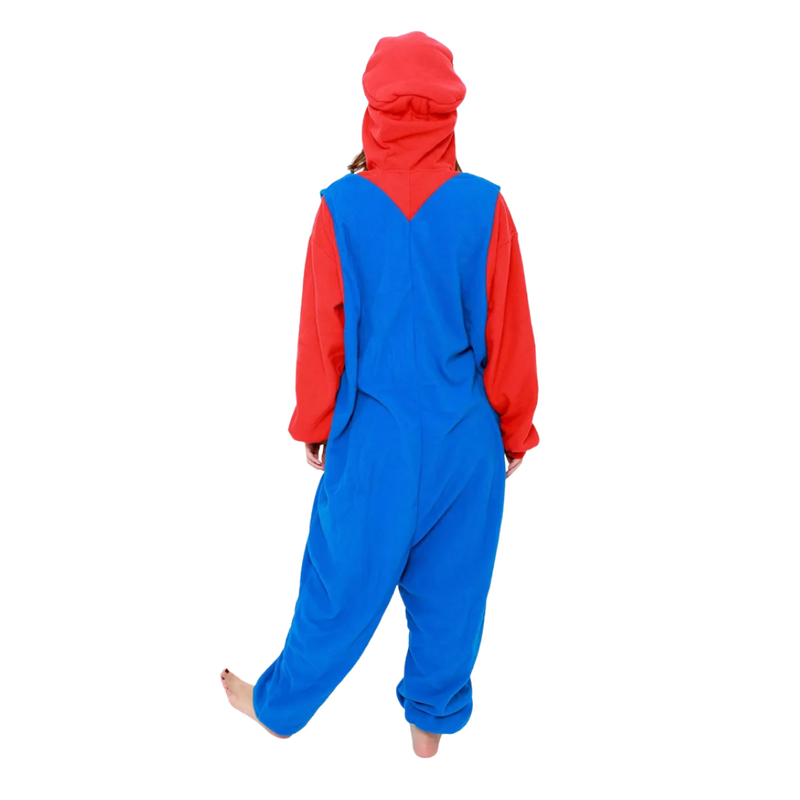 Pijama Kigurimi Mario (ADULTO E INFANTIL) + BRINDE GRÁTIS