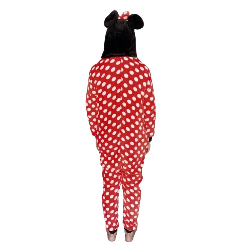 Pijama Kigurimi Minnie (ADULTO E INFANTIL) + BRINDE GRÁTIS