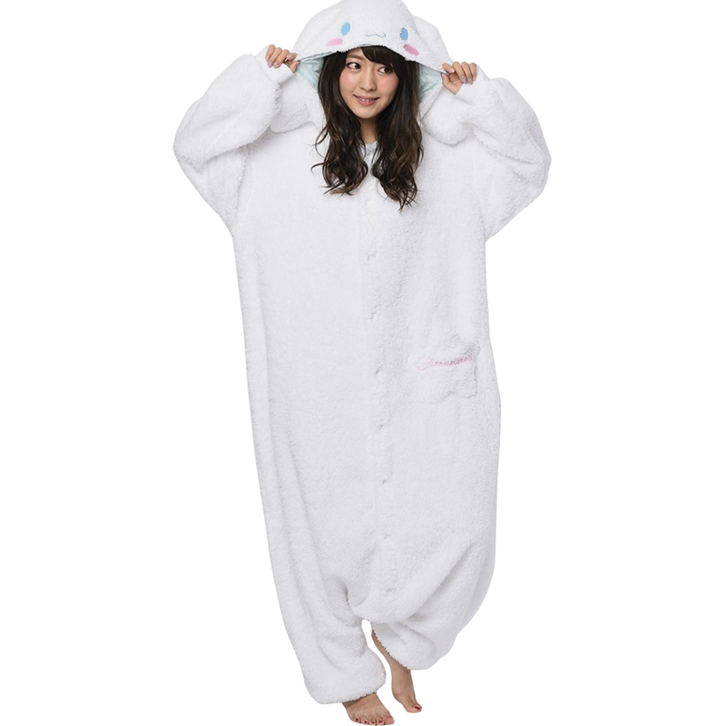 Pijama Kigurimi Cinamonroll (ADULTO E INFANTIL) + BRINDE GRÁTIS