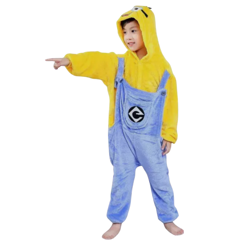 Pijama Kigurimi Minions (ADULTO E INFANTIL) + BRINDE GRÁTIS