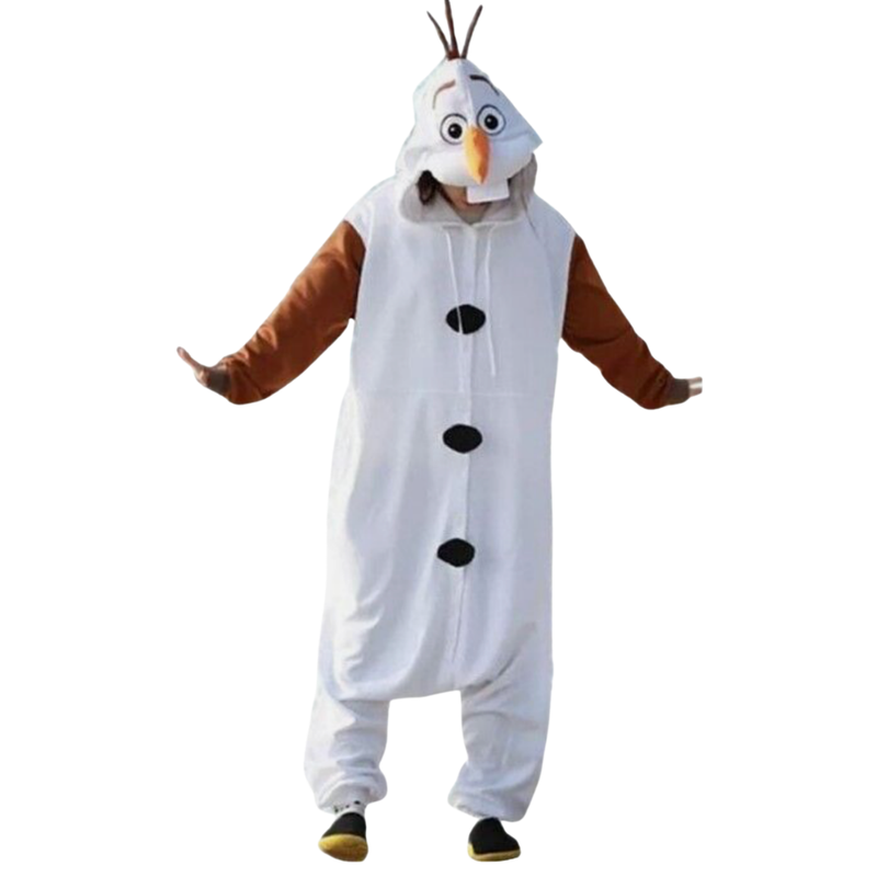 Pijama Kigurimi Olaf (ADULTO E INFANTIL) + BRINDE GRÁTIS