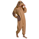 Pijama Kigurimi Cachorro Marrom (ADULTO E INFANTIL) + BRINDE GRÁTIS