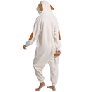 Pijama Kigurimi Cachorro Branco (ADULTO E INFANTIL) + BRINDE GRÁTIS