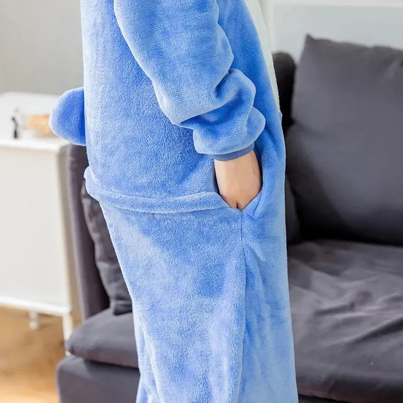 Pijama Kigurimi Stitch (ADULTO E INFANTIL) + BRINDE GRÁTIS